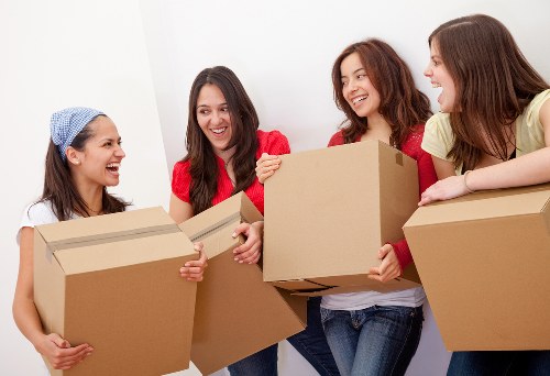 House removal team planning a Southborough home move