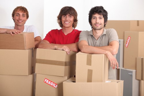 Local Southborough moving van for residential access