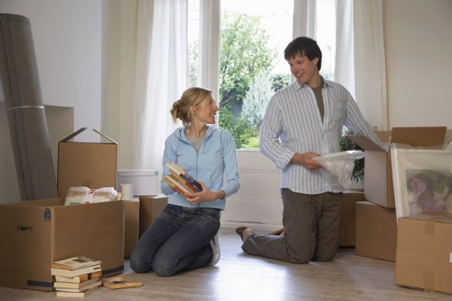 Packing and loading support for a Southborough man with van removal