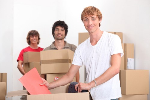 Preparation for a Southborough moving truck service